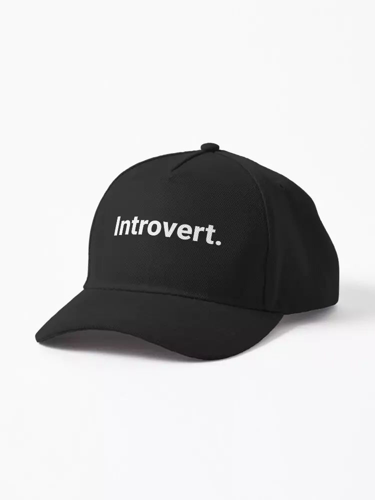 Introvert T-Shirt: Funny & Relatable Gifts for Introverts 3 Introvert - One Word Generic Self Deprecating Humor Cap by AI Artz