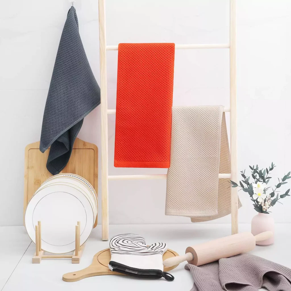 Homaxy Waffle Weave Dish Towels Review: The $10 Kitchen Upgrade That Changes Everything 6 Homaxy Waffle Weave Dish Towels Review in the kitchen Kitchen image