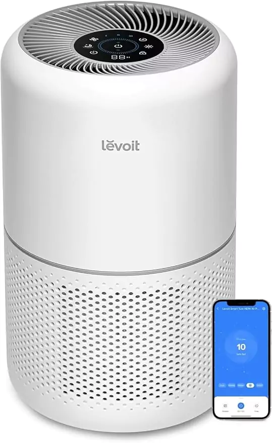 Best Air Purifier for Home on Amazon in 2025 2 LEVOIT Core 300S Smart True HEPA Air Purifier product image