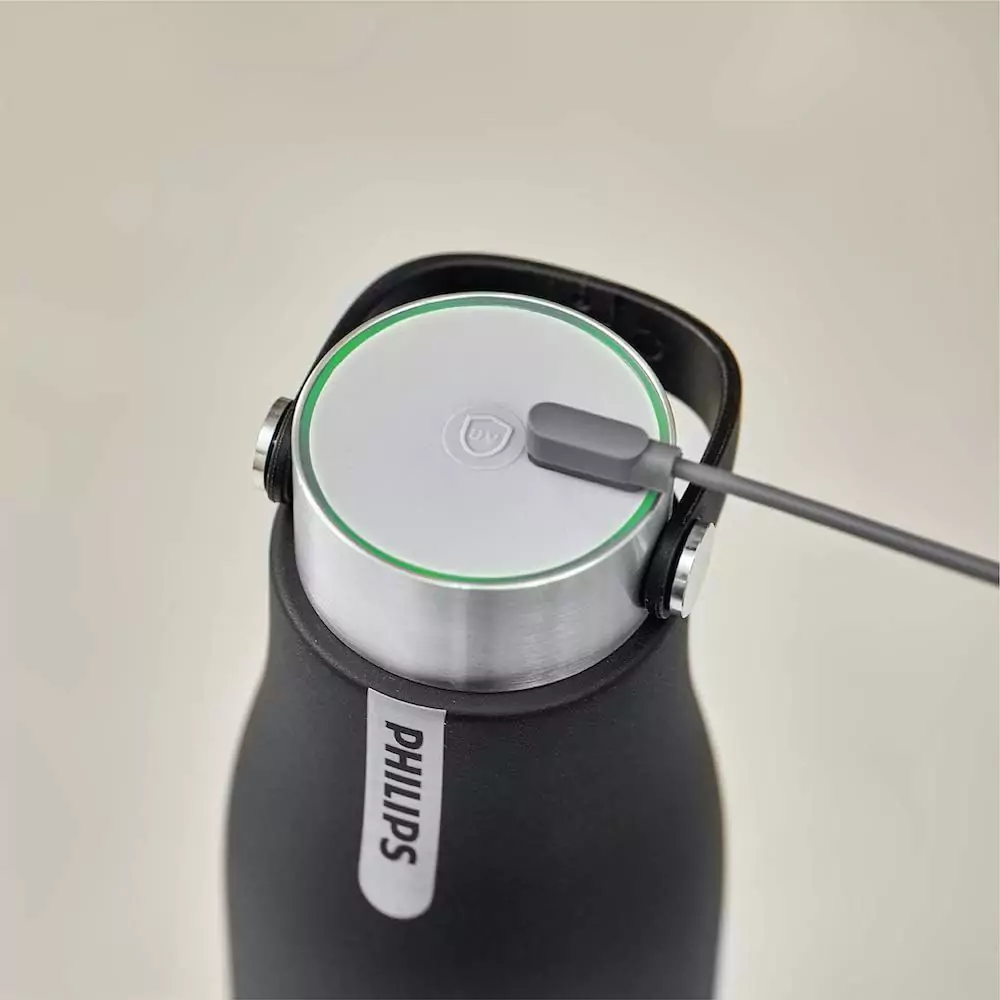 Best Self Cleaning UV Water Bottles on Amazon 2025 5 PHILIPS Water GoZero UV Self-Cleaning Smart Water Bottle - Magnetic USB Charging
